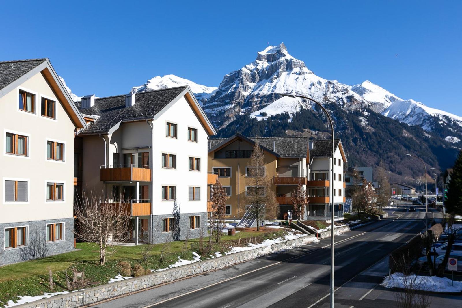 Bijou an Top Lage Parkplatz Coffee WiFi Engelberg Buitenkant foto